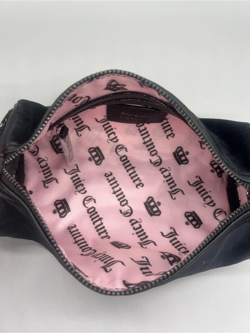 Juicy couture sparkle royal juicy shoulder bag purse